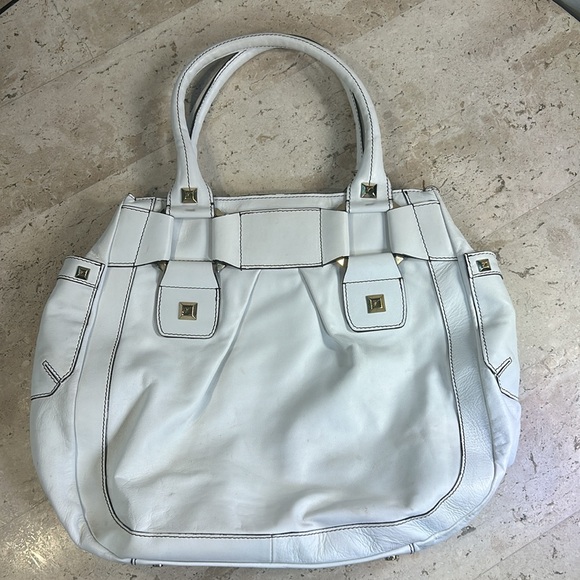 Temperley London. Large white leather tote. - Picture 7 of 16